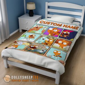 Alternative view of Perfect Disney Kiff Chatterley Blanket Fleece Customized Blanket
