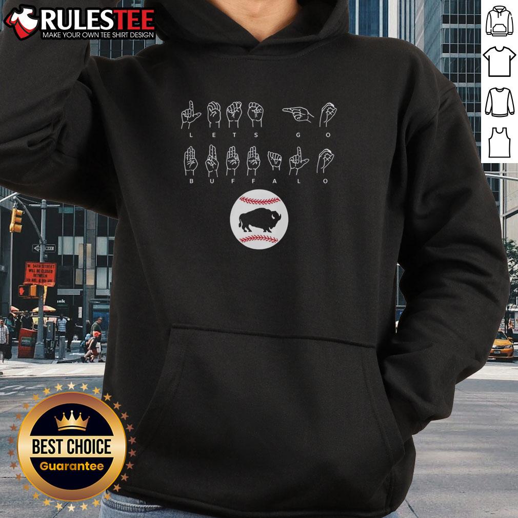 Awesome Lets Go Buffalo ASL T-Shirt - Image 2