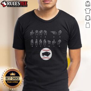 Awesome Lets Go Buffalo ASL T-Shirt