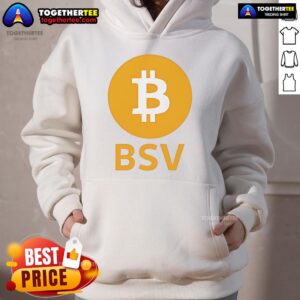 Alternative view of Official BSV Bitcoin T-Shirt