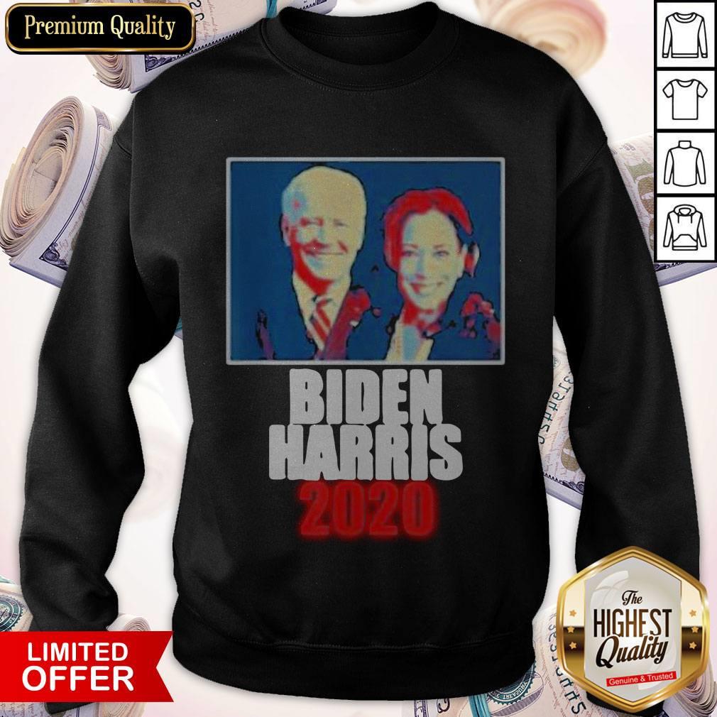 Nice Biden Harris 2020 Election Democratic Poster Shirt - Image 4