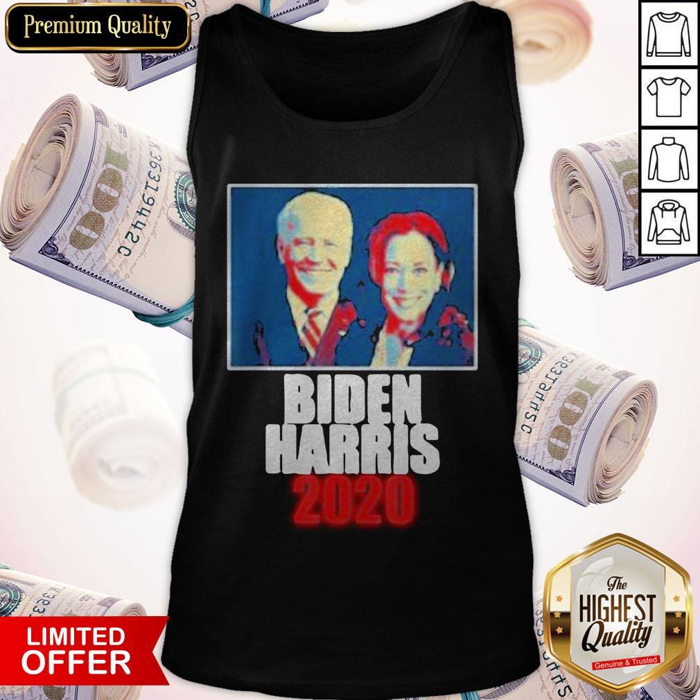 Nice Biden Harris 2020 Election Democratic Poster Shirt - Image 3