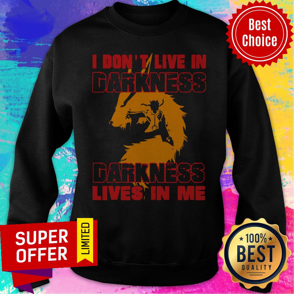 Nice I Don’t Live In Darkness Darkness Lives In Me Halloween Shirt - Image 5