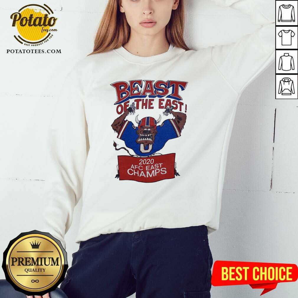 Top Beast Of The East 2020 Afc East Champs Shirt - Image 4