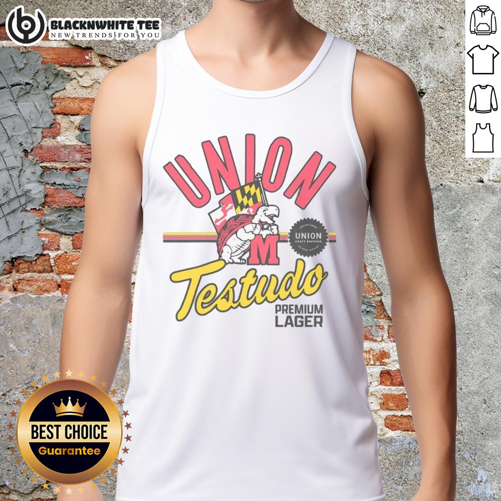 Official Union Craft Brewing & Maryland Terrapins Testudo Premium Lager T-Shirt - Image 4