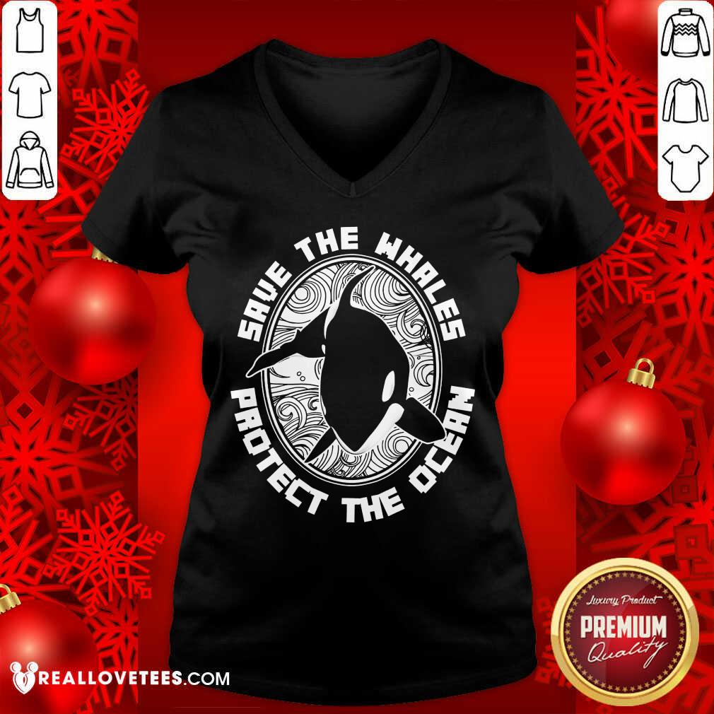 Sweet Animal Lover Gift Ocean Animals Earth Day Killer Whale Shirt - Image 5