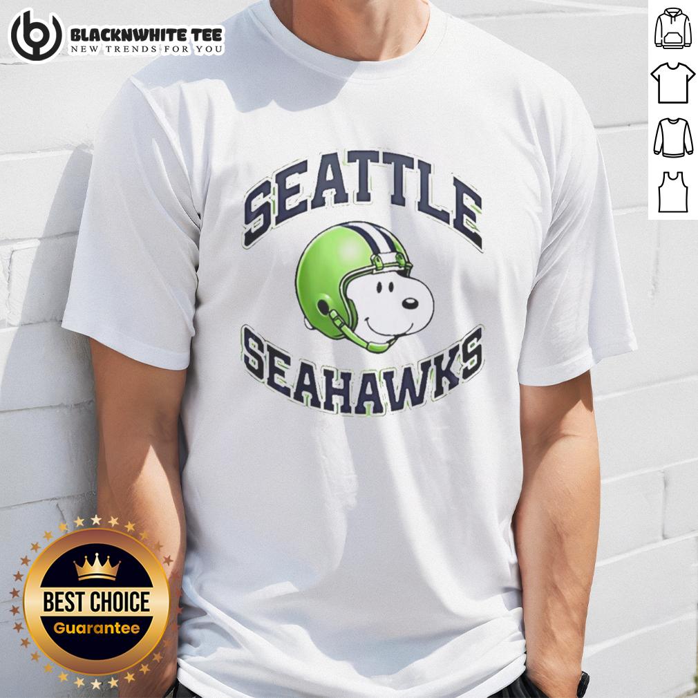 Good Seattle Seahawks Snoopy Freedom 2026 Logo T-Shirt