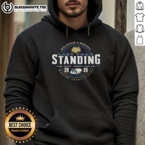 Alternative view of Original Marion Local Flyers 2026 OHSAA Boys Basketball Division 6 Last Four Standing T-Shirt