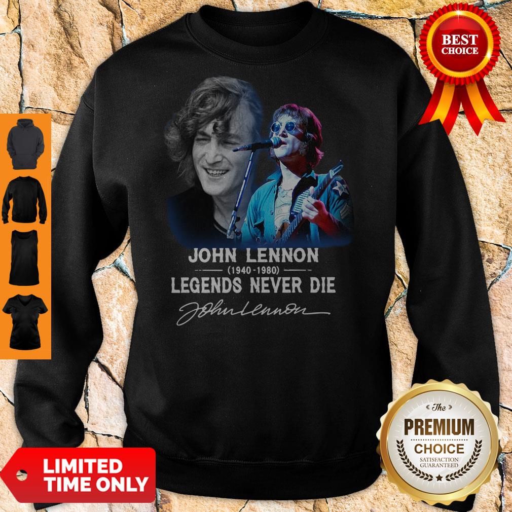 John Lennon 1940 2080 Legends Never Die Signature Shirt - Image 3