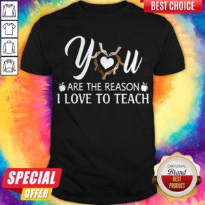 You Are The Reason I Love To Teach Shirt