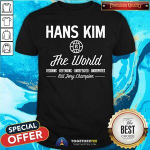Premium Hans Kim Vs The World Kill Tony Champion T-Shirt