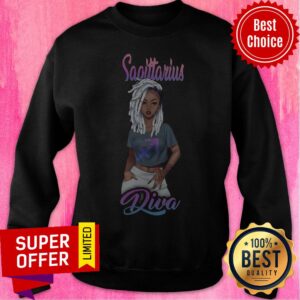 Alternative view of Official Sagittarius Diva Shirt