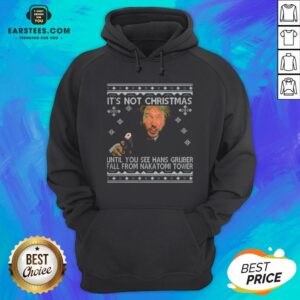 Alternative view of Official It’s Not Xmas Until Hans Gruber Falls From Nakatomi Plaza Shirt