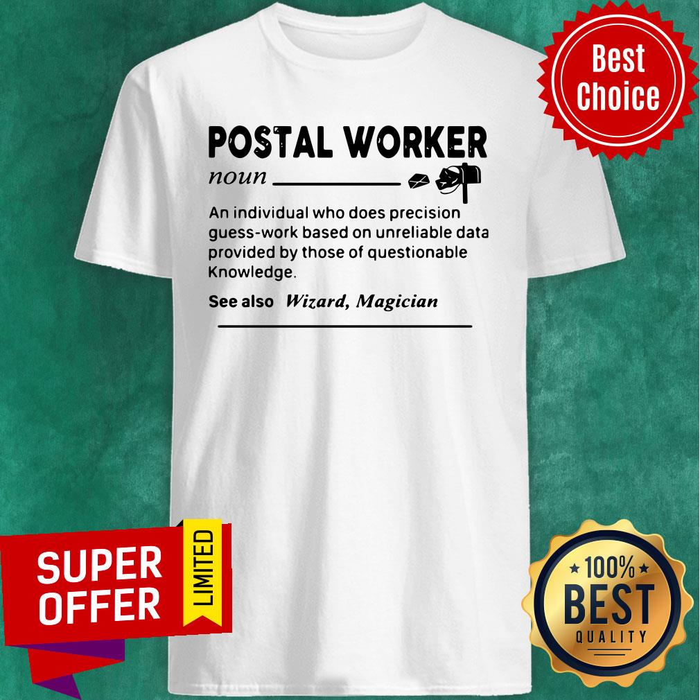 Premium Postal Worker Definition Shirt