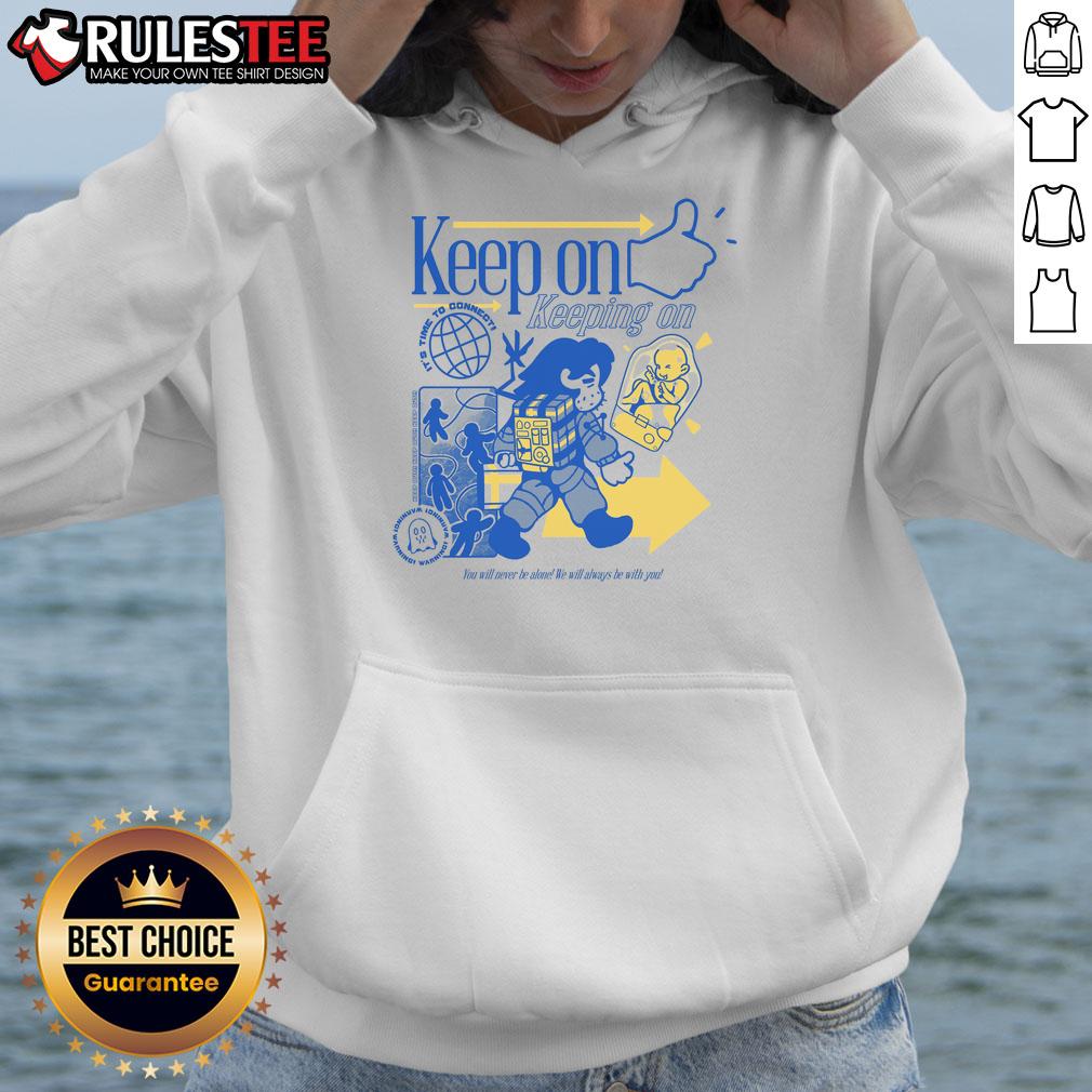 Cute Death Stranding Time to Connect Keep On Keeping On T-Shirt - Image 2