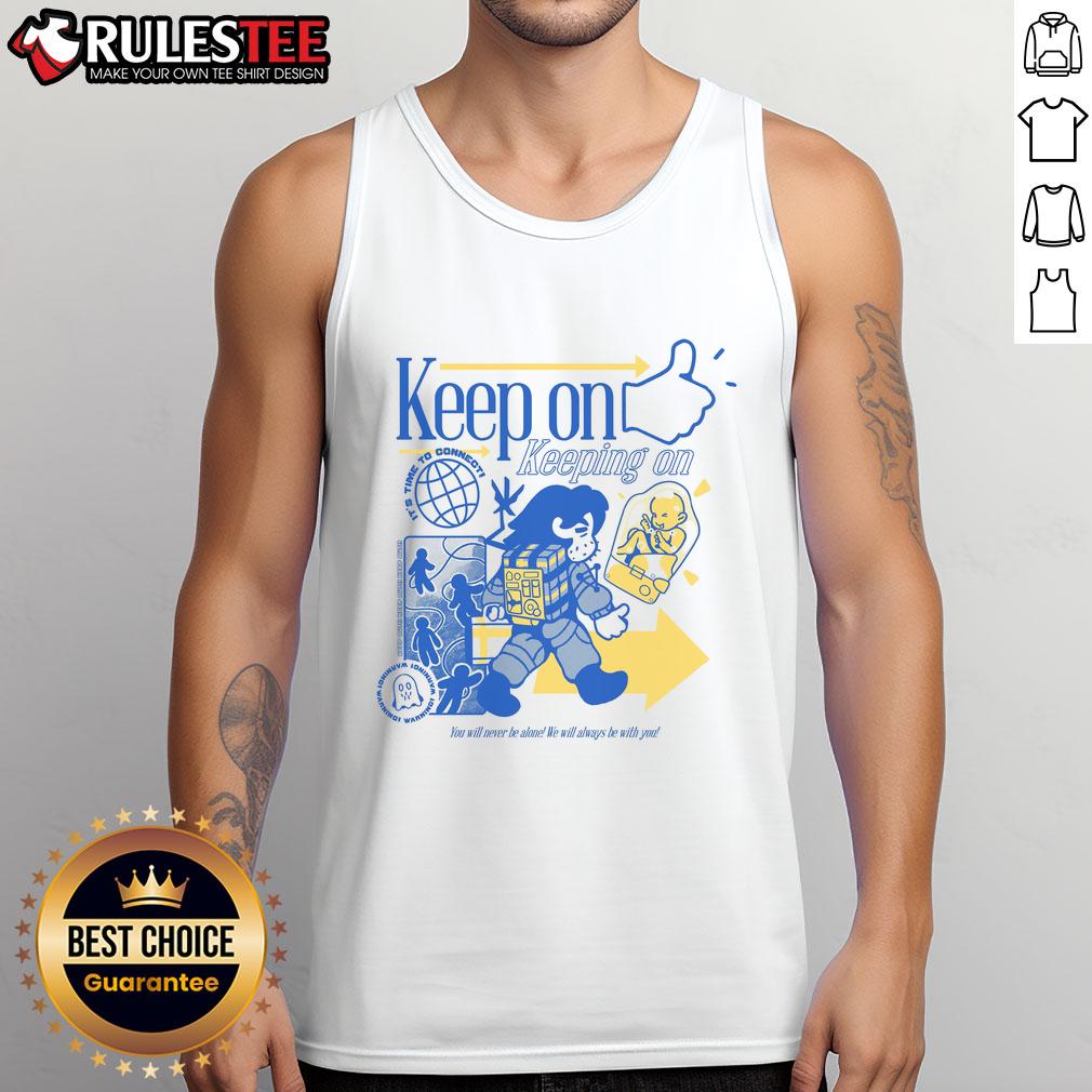 Cute Death Stranding Time to Connect Keep On Keeping On T-Shirt - Image 4