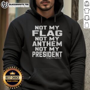 Alternative view of Good Not My Flag Not My Anthem Not My President T-Shirt