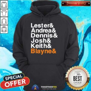 Alternative view of Nice Lester Andrea Dennis Josh Keith Blayne T-Shirt