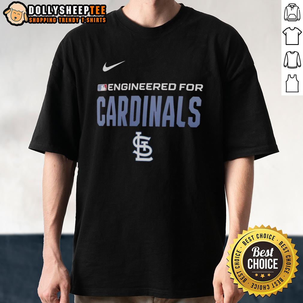 Official Engineered For St Louis Cardinals MLB T-Shirt