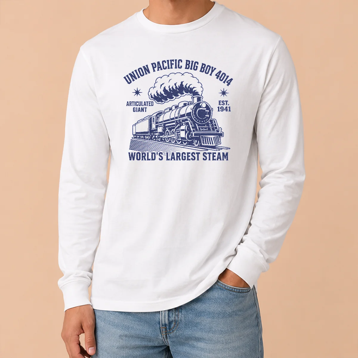 Official Union Pacific Big Boy 4014 Steam Train Shirt - Image 6