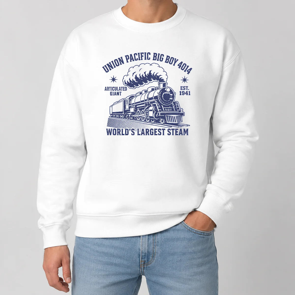 Official Union Pacific Big Boy 4014 Steam Train Shirt - Image 7