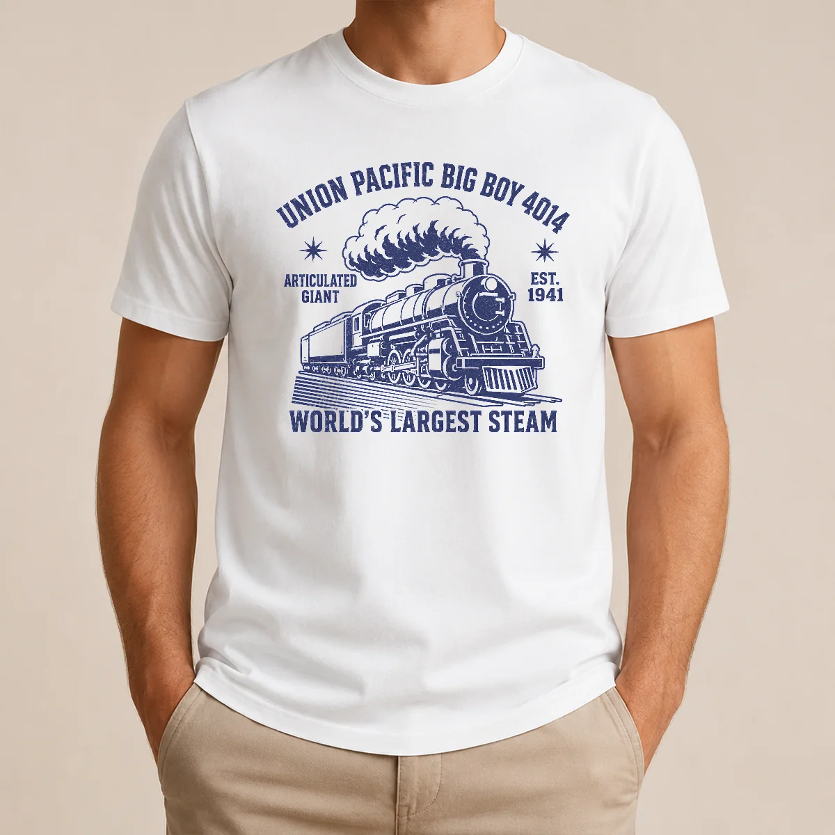 Official Union Pacific Big Boy 4014 Steam Train Shirt