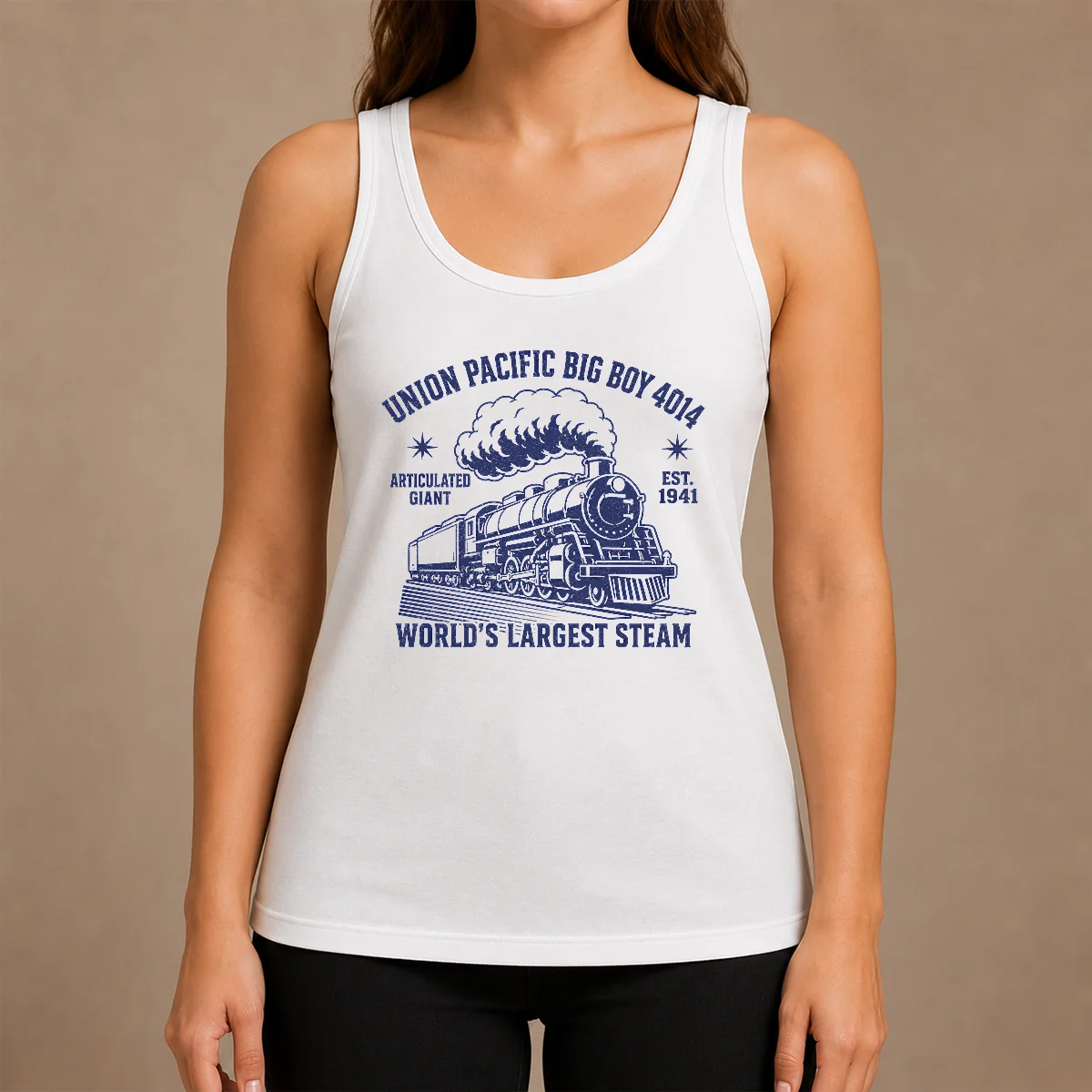Official Union Pacific Big Boy 4014 Steam Train Shirt - Image 3