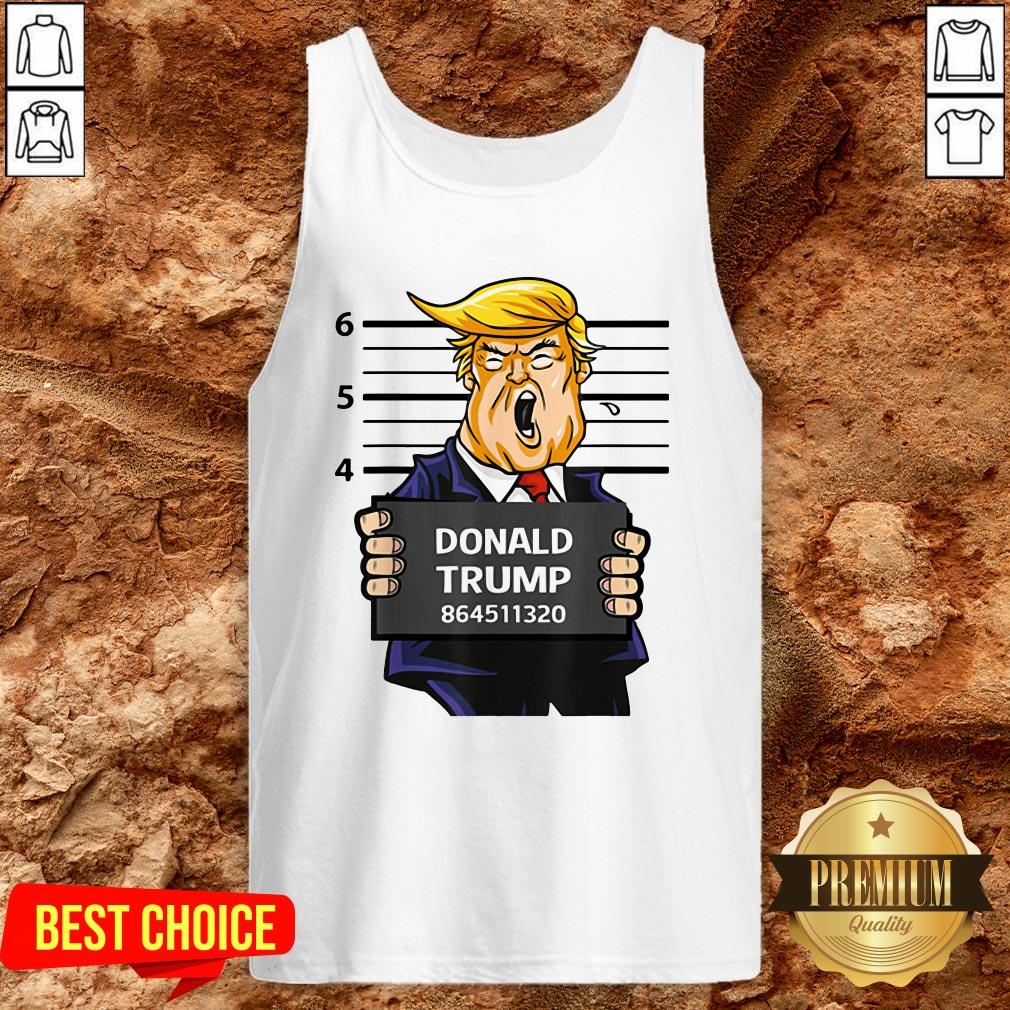 Lock Him Up Trump Tax Returns Mug Shot Trump Taxes Shirt - Image 3