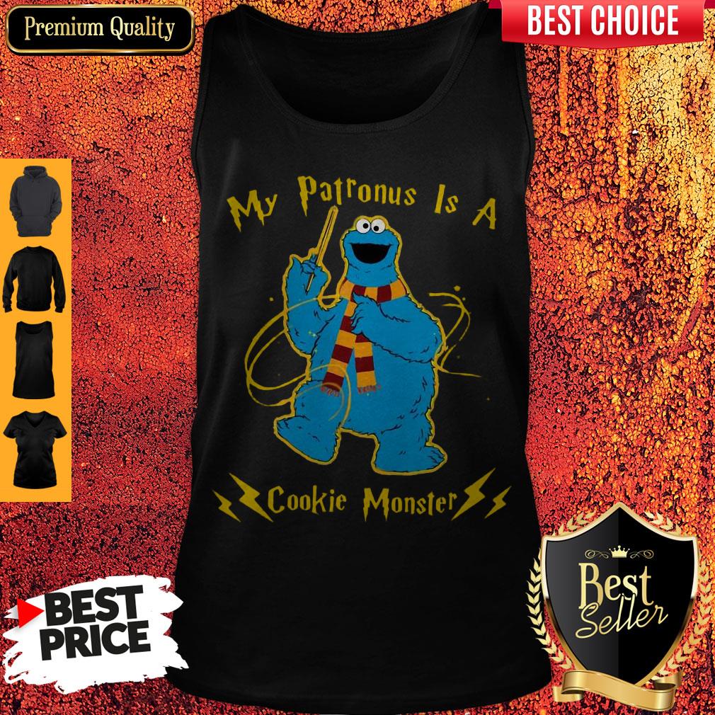 Cute My Patronus Is A Cookie Monster Shirt - Image 4