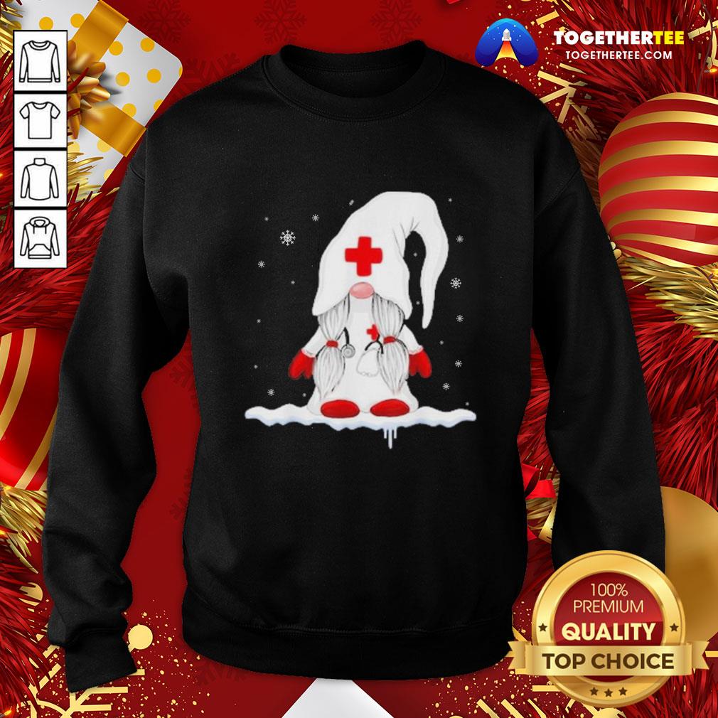 Perfect Gnome Nurse Christmas Sweater Shirt - Image 4