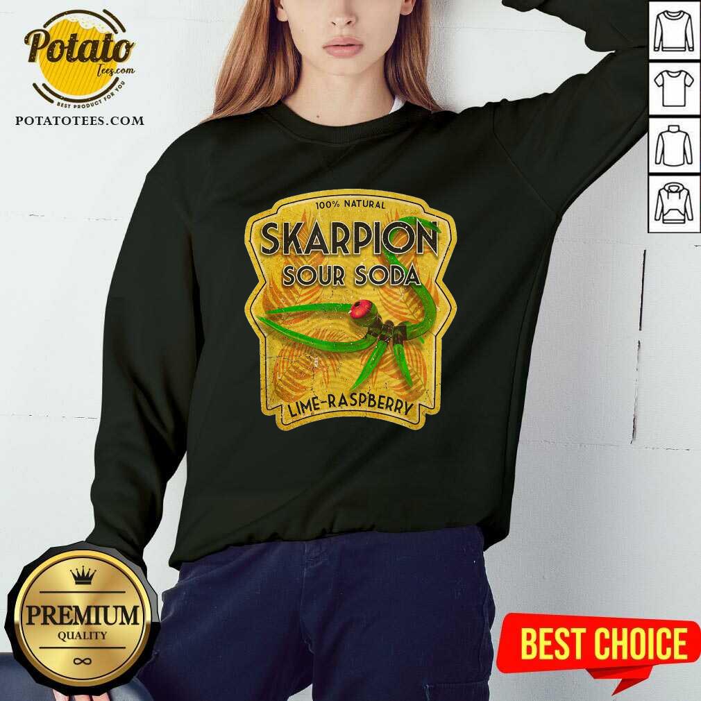 Skarpion Sour Soda Retro Label Shirt - Image 5