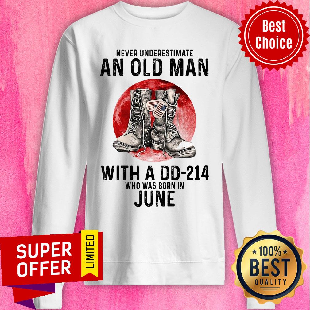 Boots Never Underestime An Old Man With June Shirt - Image 4