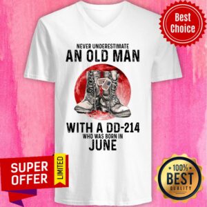 Alternative view of Boots Never Underestime An Old Man With June Shirt