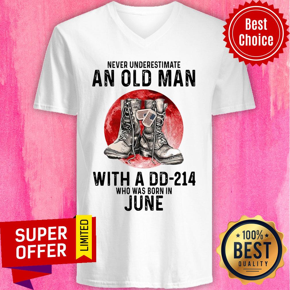 Boots Never Underestime An Old Man With June Shirt - Image 2