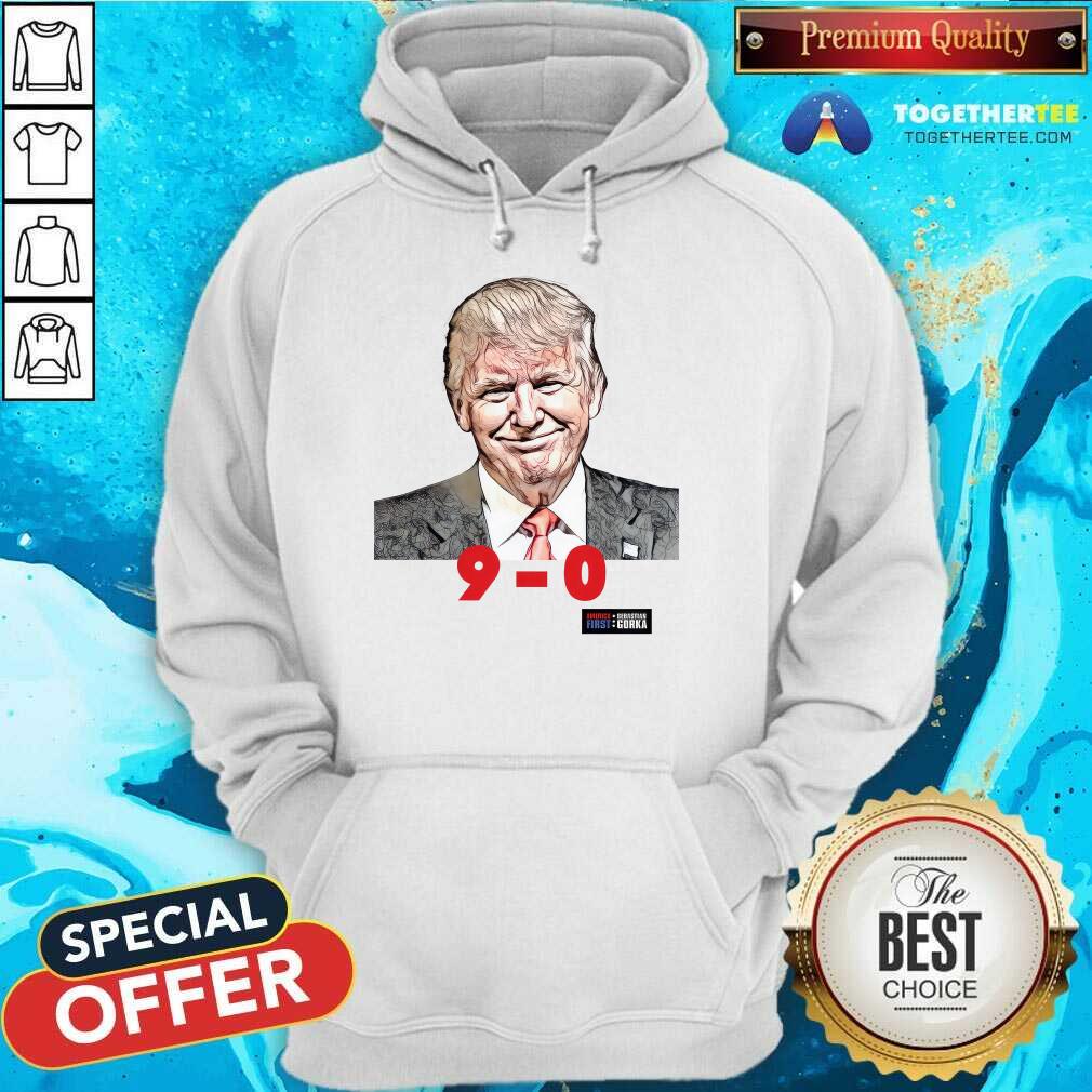 Scotus Donald Trump America First 9-0 T-shirt - Image 2
