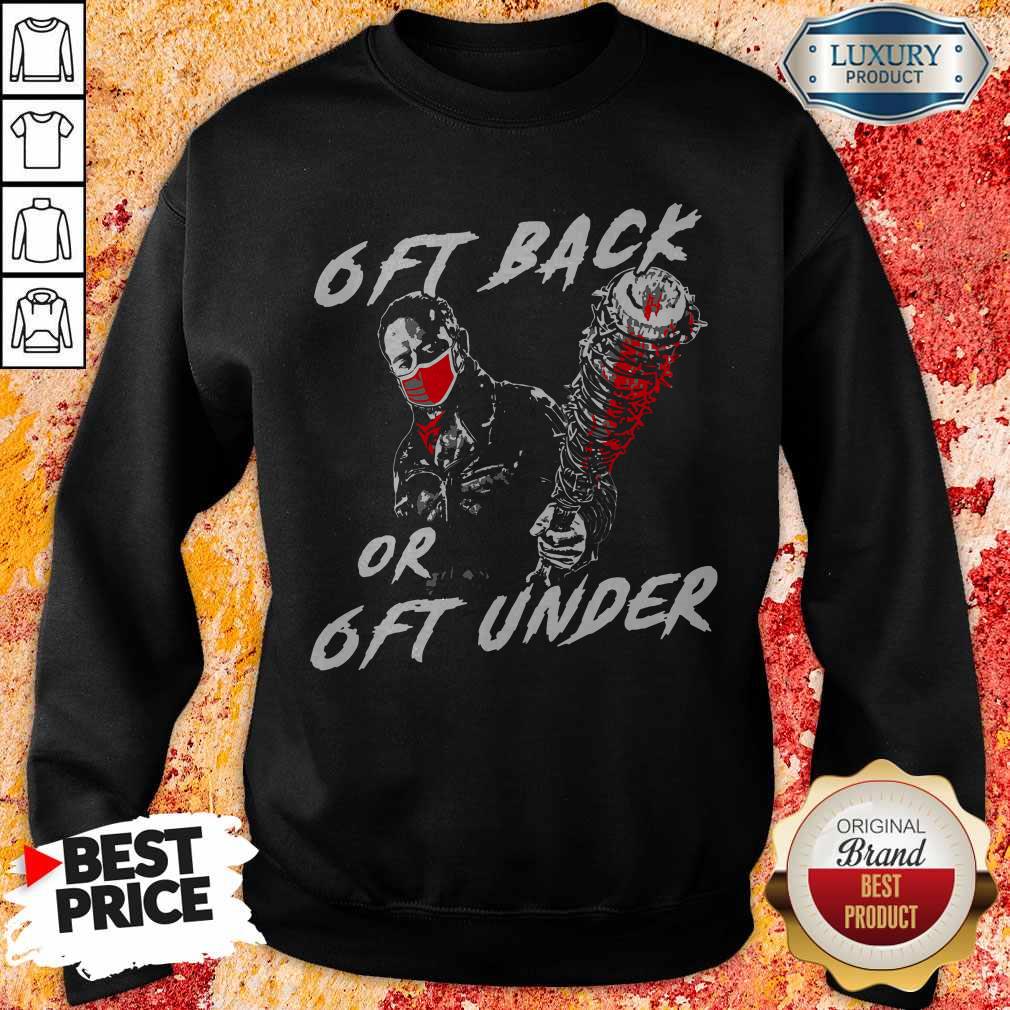 Negan 6ft Back Or 6ft Under Shirt - Image 4