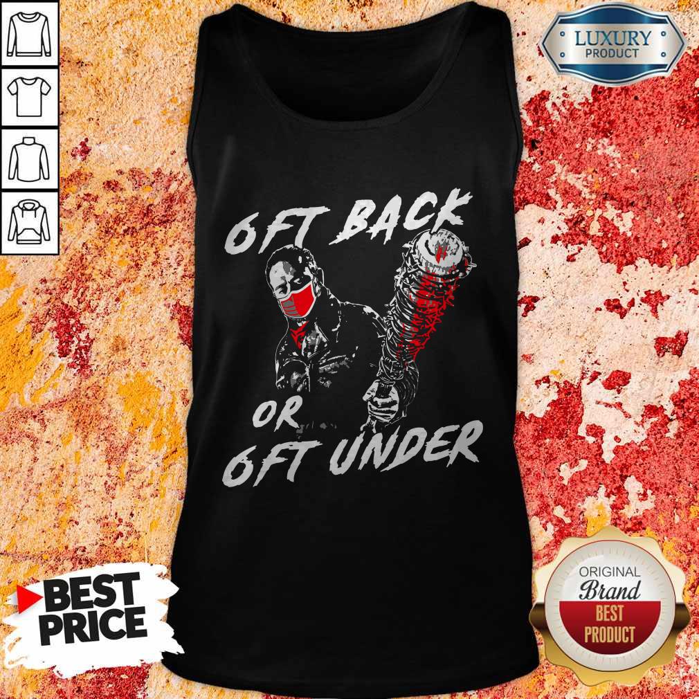 Negan 6ft Back Or 6ft Under Shirt - Image 3