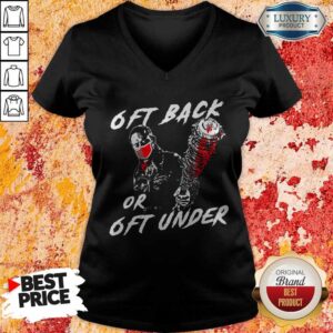 Alternative view of Negan 6ft Back Or 6ft Under Shirt