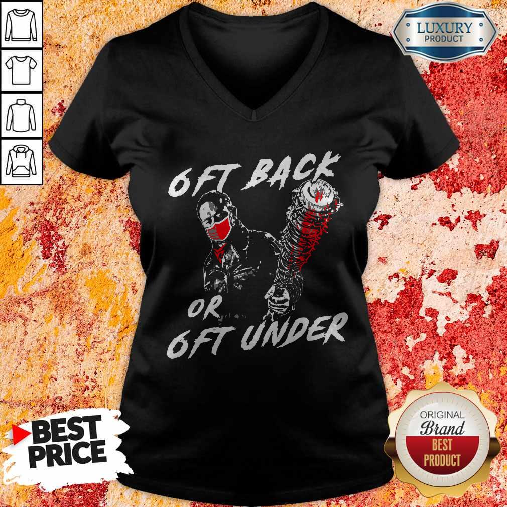 Negan 6ft Back Or 6ft Under Shirt - Image 2