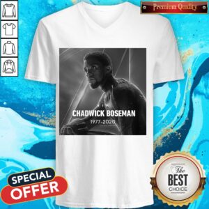 Alternative view of Original Chadwick Boseman Rip 1977 2020 T-Shirt