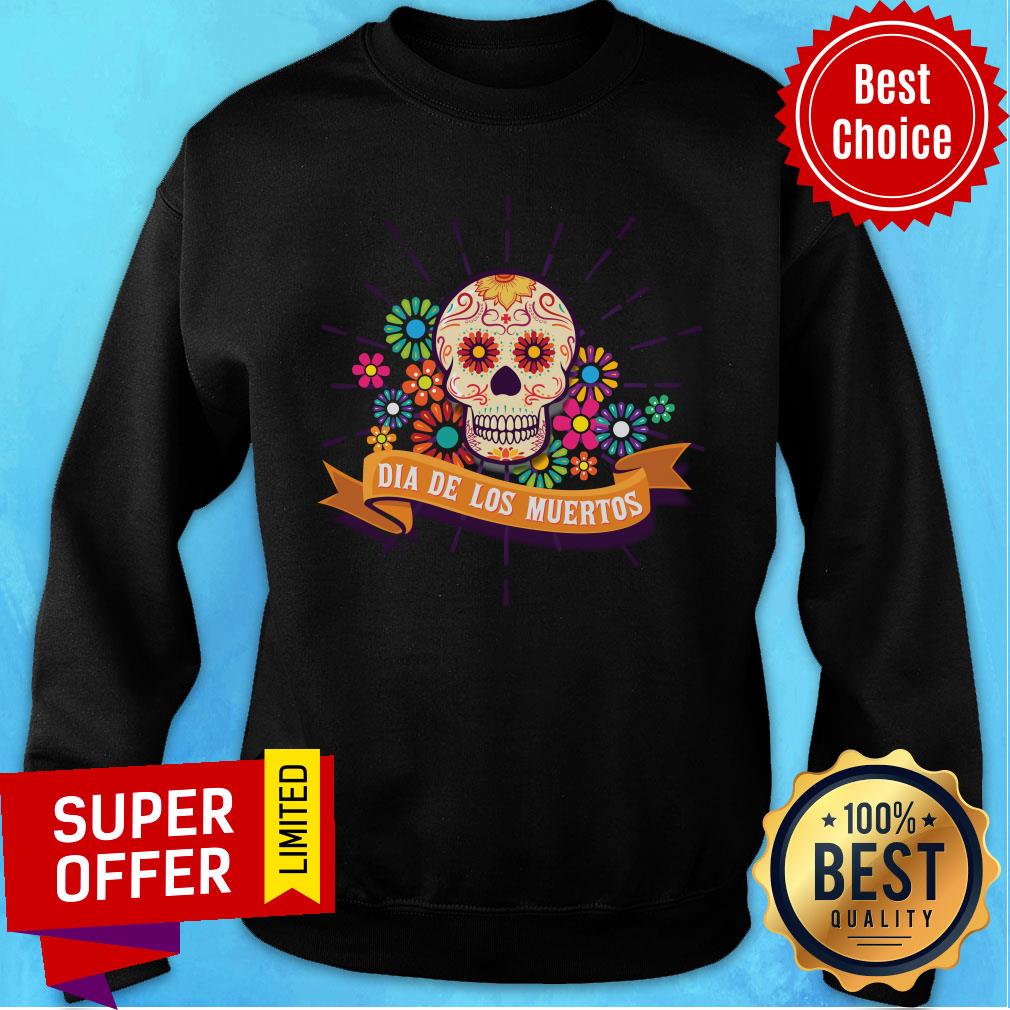 Dia De Los Muertos Day Of The Dead Sugar Skull Shirt - Image 3