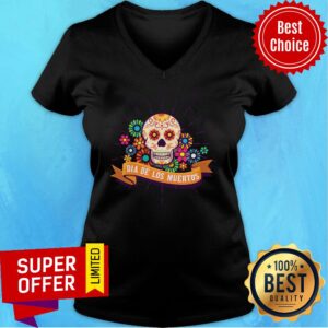 Alternative view of Dia De Los Muertos Day Of The Dead Sugar Skull Shirt