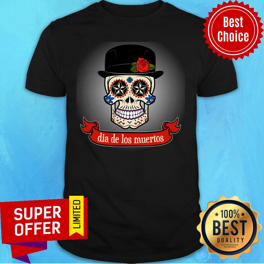 Gentlemen Sugar Skull Dia De Los Muertos Day Dead Shirt