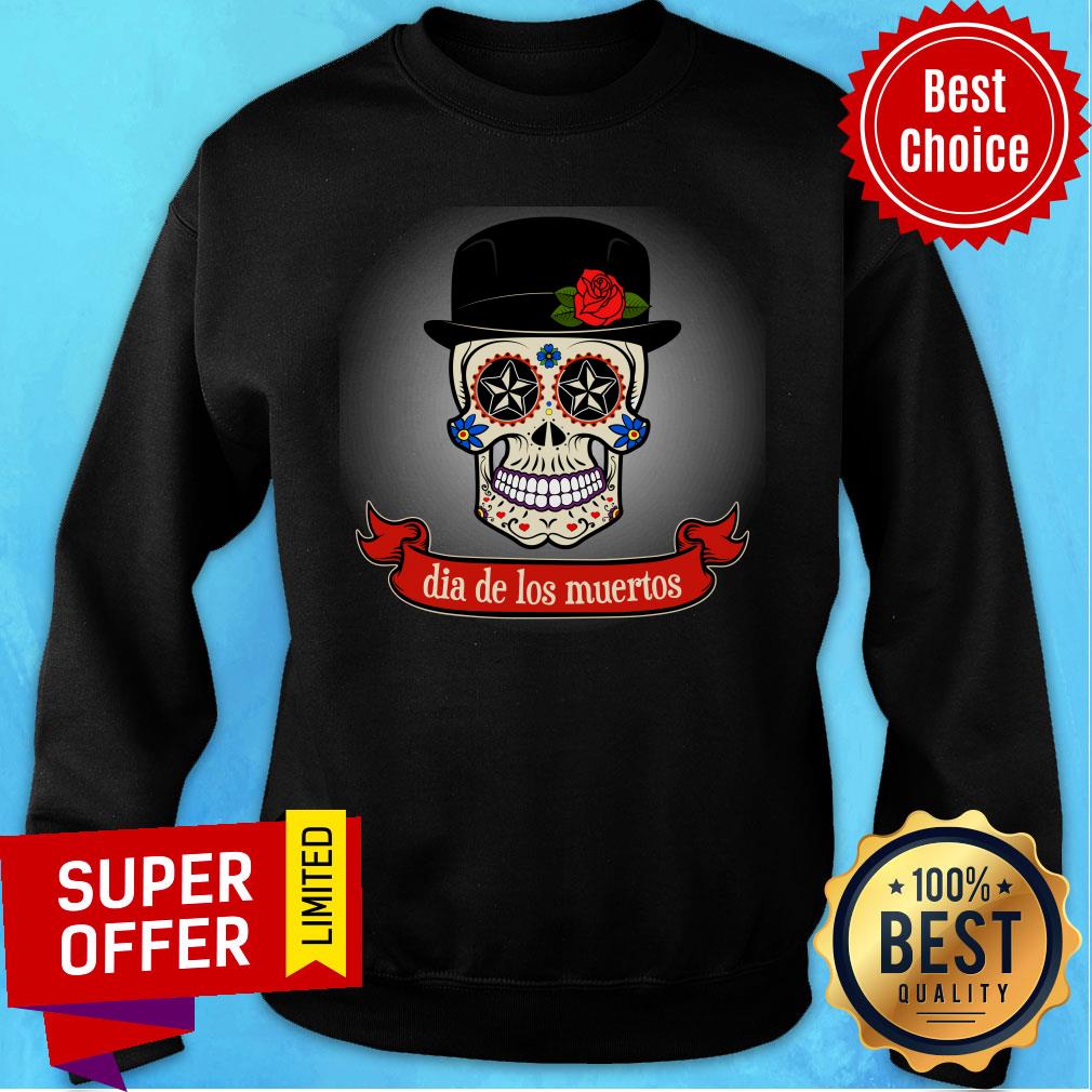 Gentlemen Sugar Skull Dia De Los Muertos Day Dead Shirt - Image 5