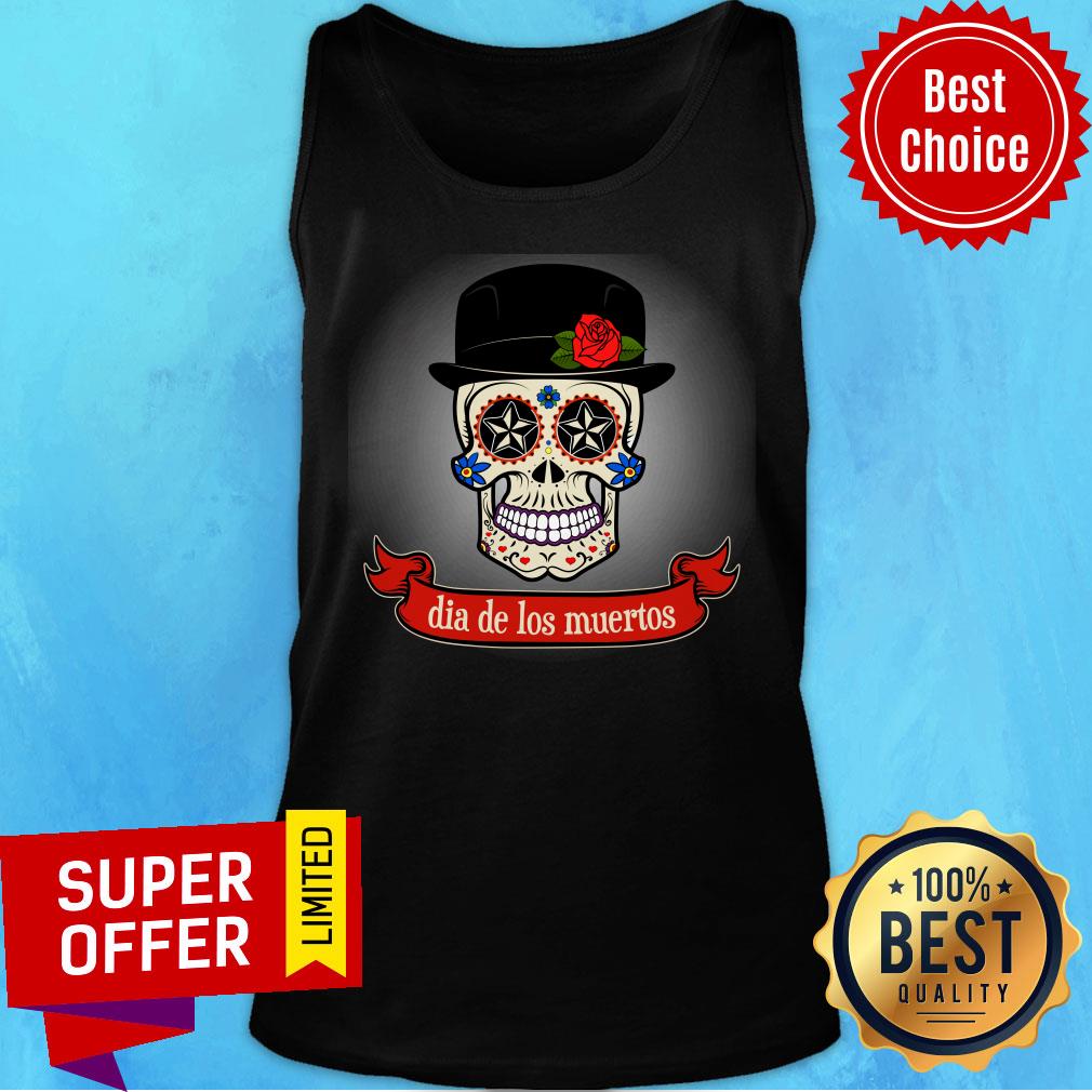 Gentlemen Sugar Skull Dia De Los Muertos Day Dead Shirt - Image 4