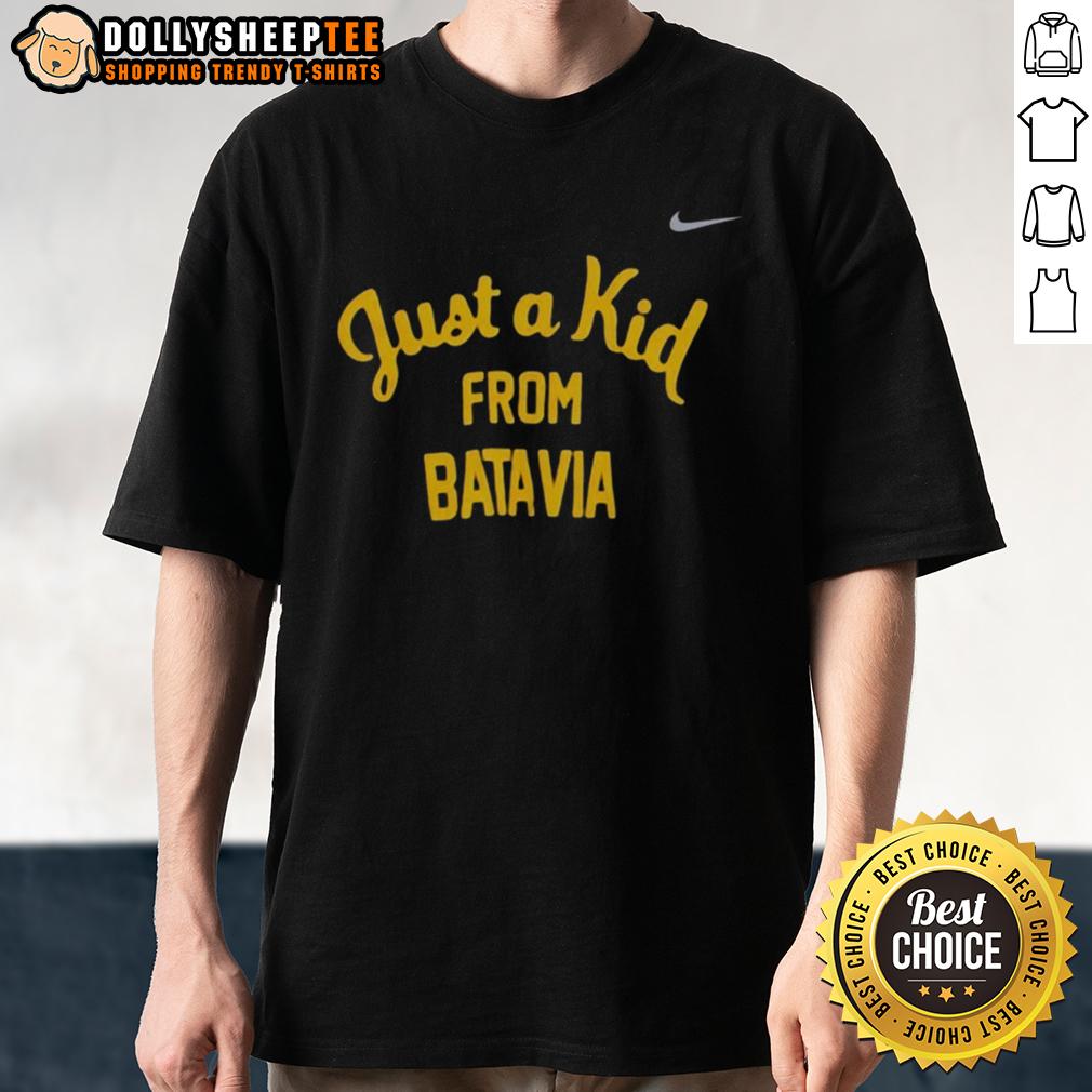 Original West Virginia Mountaineers Just A Kid From Batavia T-Shirt