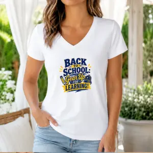 Alternative view of Top Back To School Gear Up For Learning Retro Distressed Shirt