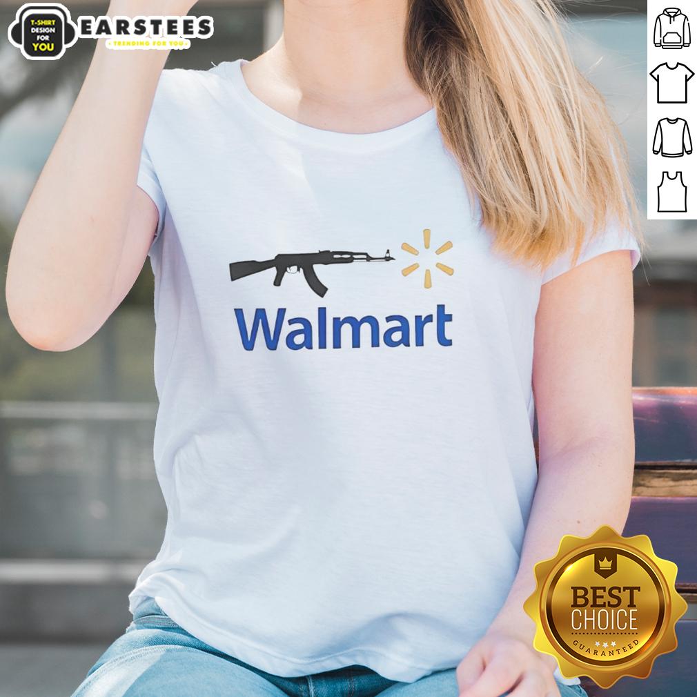 Good Ak-47 Walmart Parody Logo T-Shirt - Image 3