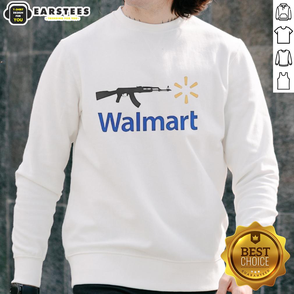 Good Ak-47 Walmart Parody Logo T-Shirt - Image 5