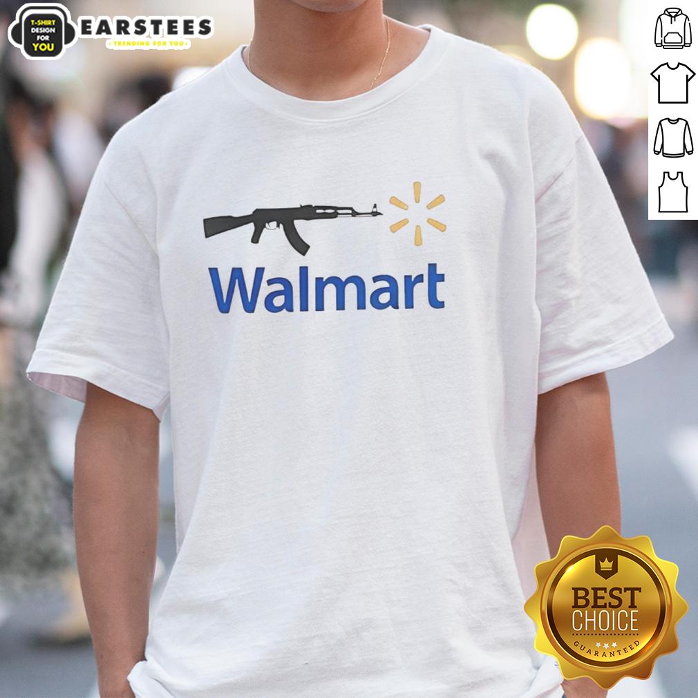 Good Ak-47 Walmart Parody Logo T-Shirt